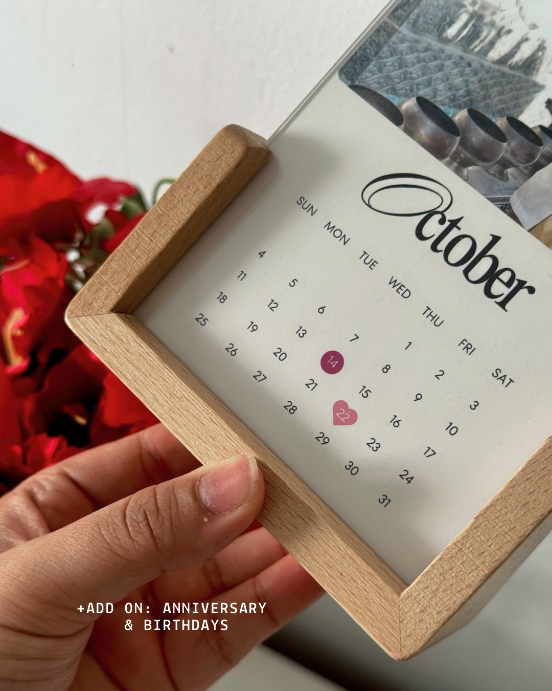 Personalised 12 Month Calendar