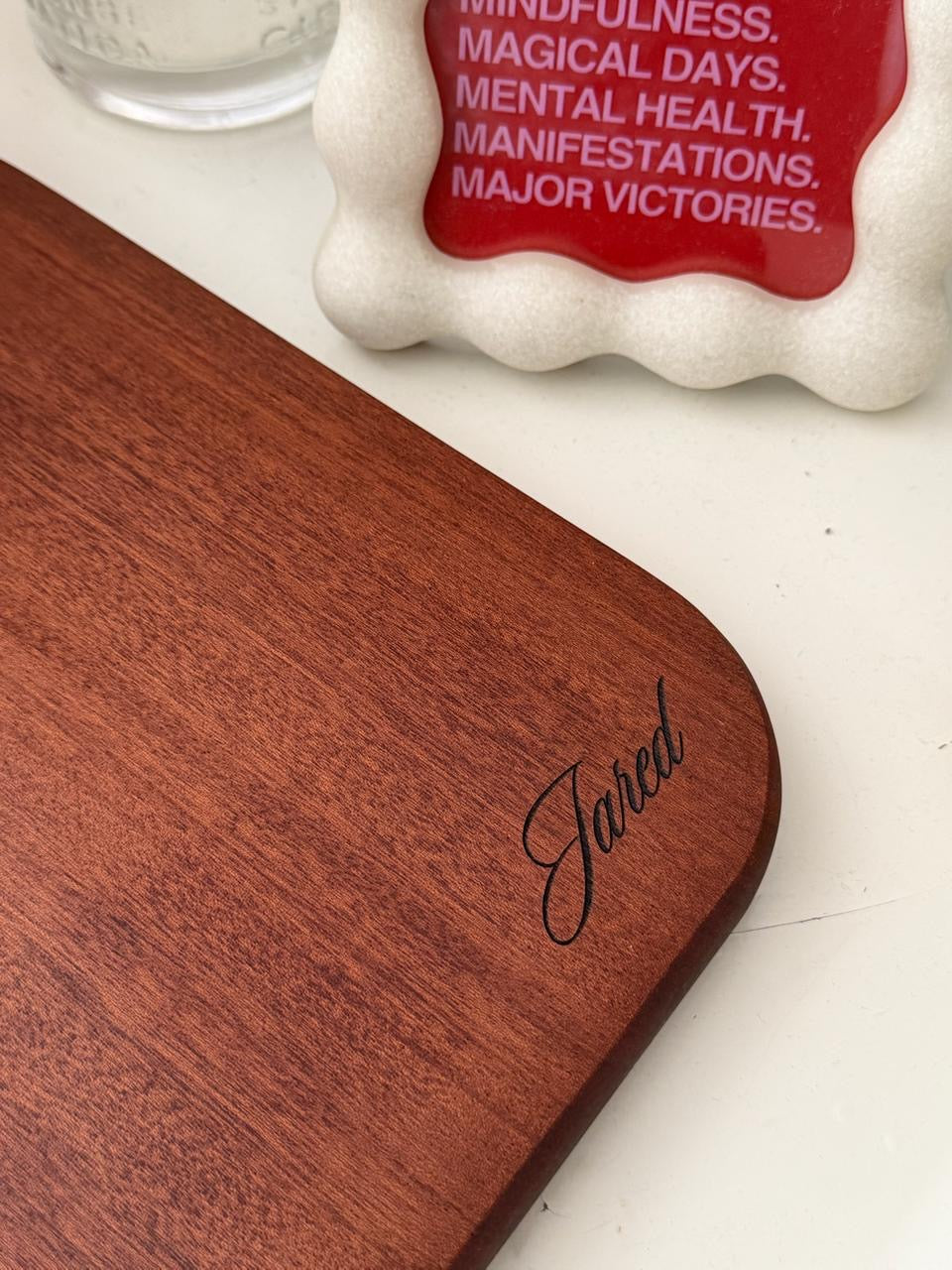 Personalised Wooden Cheese Board