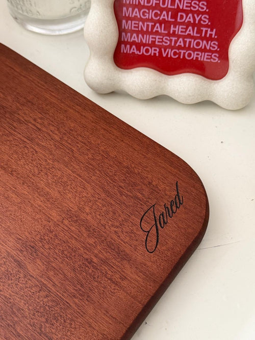 Personalised Wooden Cheese Board