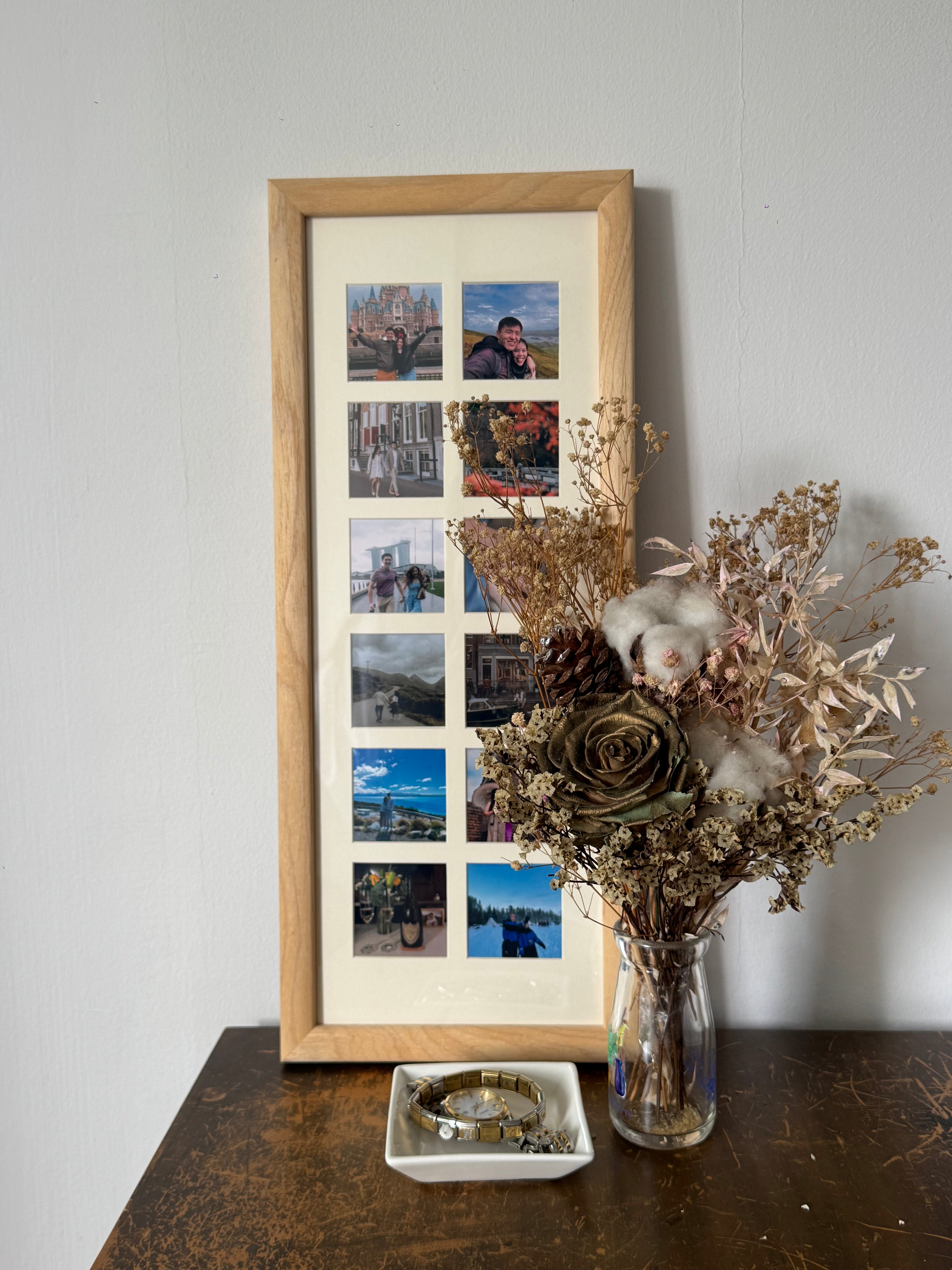 Personalised 12 Windows Photo Frame