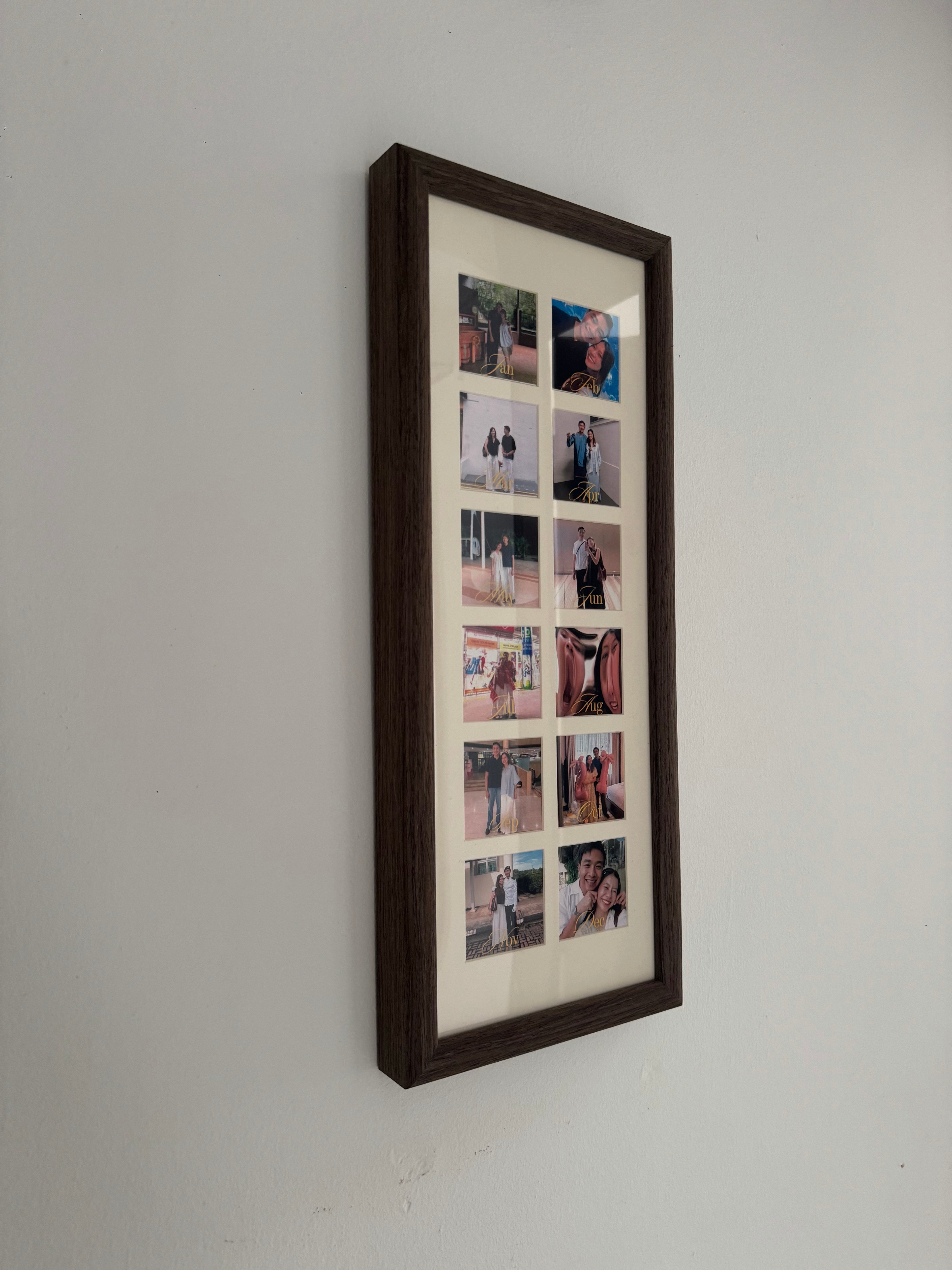 Personalised 12 Windows Photo Frame