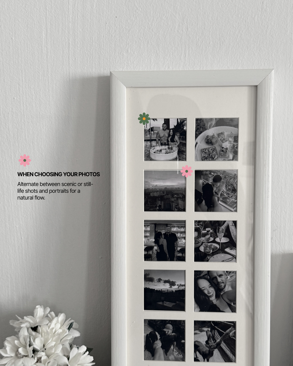Personalised 12 Windows Photo Frame