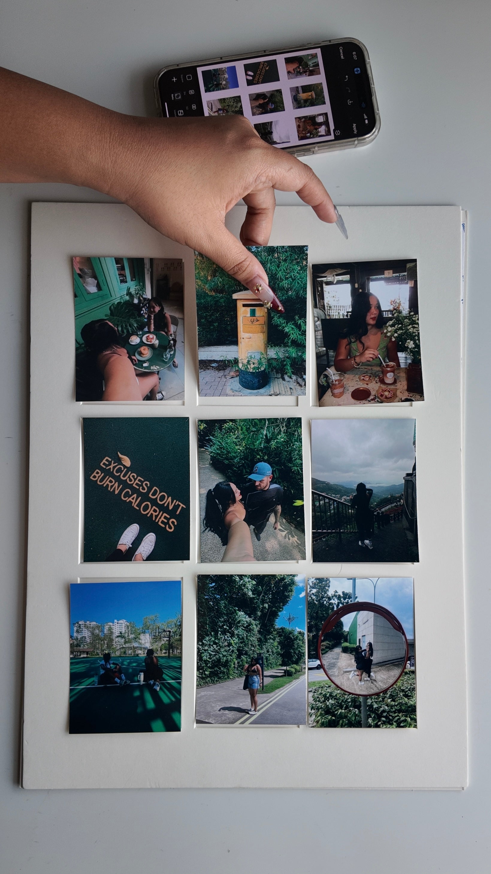 Personalised 3x3 Frame Insert