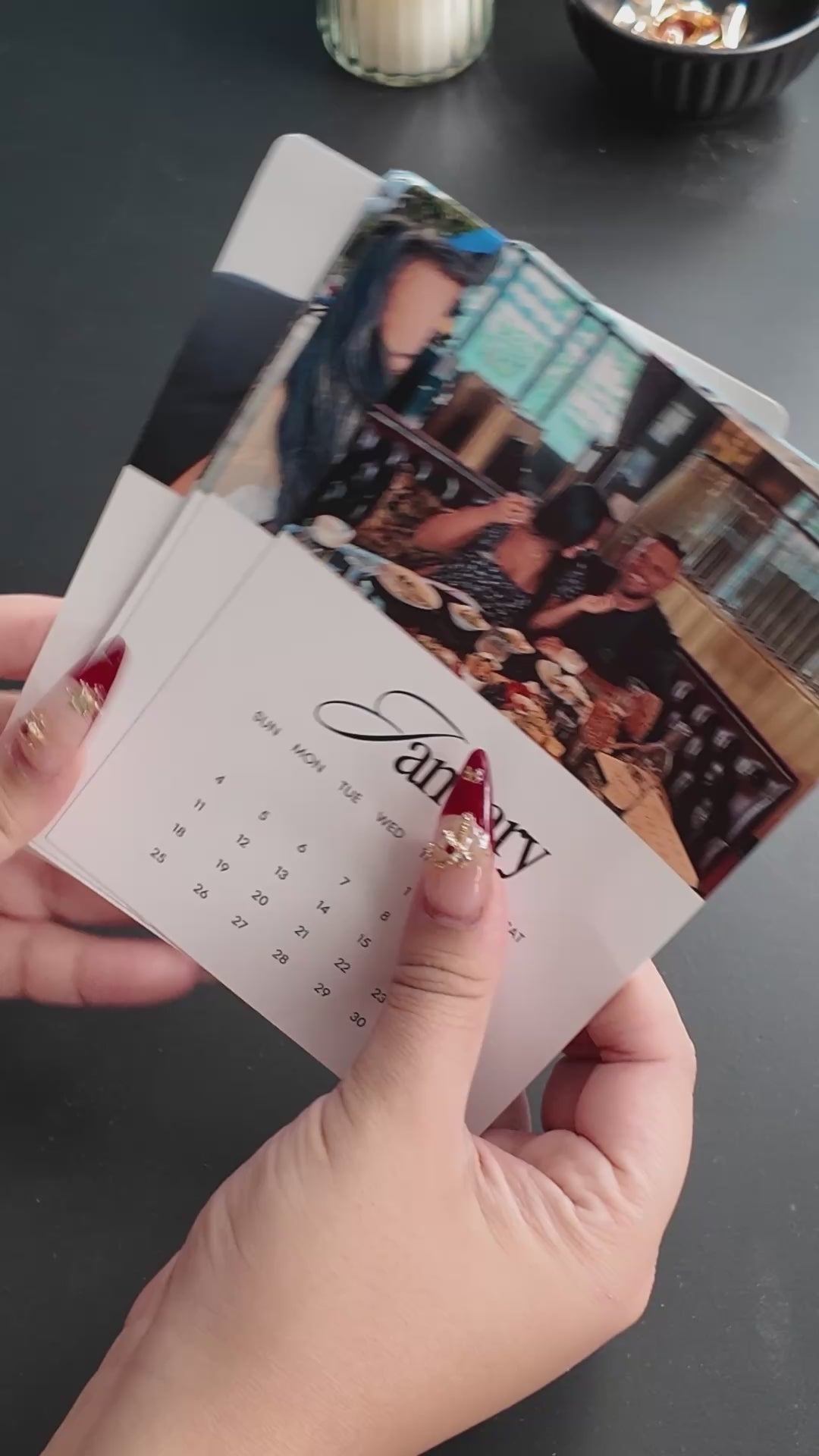 Personalised 12 Month Calendar